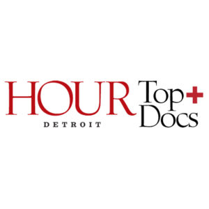 Hour Detroit Top Docs Award Hour Detroit Top Docs physician award logo